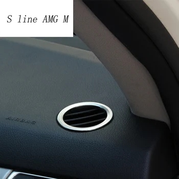 Automobilio stilius Mercedes benz ML GLE W166 coupe C292 GLS prietaisų skydelio oro kondicionavimo angos dangtelio apdaila, Interjero Auto priedai