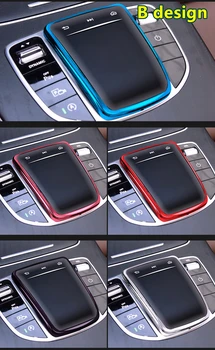Automobilių Centro Valdymo Media Pelės Mygtuką Ekrano Dangtis Apsaugoti Mercedes Benz S C E G GLC GLS V Klasės E300 GLC260 C200-2020 m.