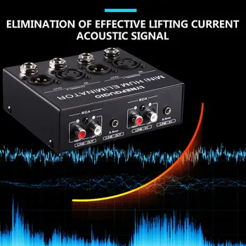 B890 Noise Canceller Profesionalus Garso Signalas, Ausinės, Garsiakalbiai Akustinių Dabartinis Garso Triukšmo, Eliminator