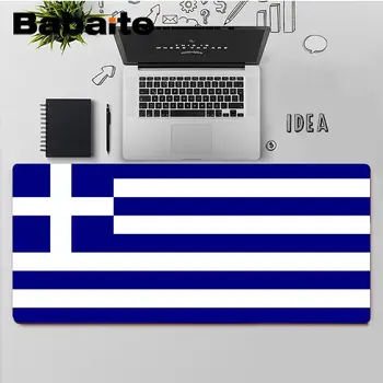 Babaite Aukščiausios Kokybės Graikija graikijos nacionalines vėliavas Unikalų Darbalaukio Trinkelėmis Žaidimo Kilimėlis Nemokamas Pristatymas Didelis, Mouse Pad Klaviatūros Kilimėlis