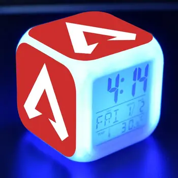 Battle Royal Apex Legendos Pav LED Laikrodis-Žadintuvas Spalvinga Flash Šviesos Apex Legendos Berniukų Žaidimas duomenys Žaislai