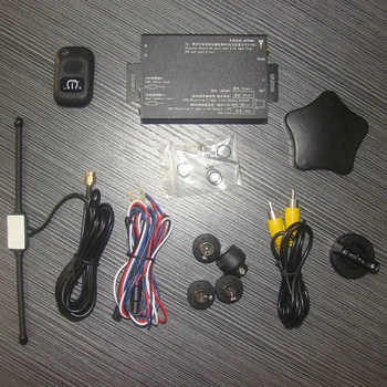 Belaidžio padangų slėgio monitorring sistema su išorės jutiklis su vaizdo išėjimas GPS, DVD vairavimo saugumui