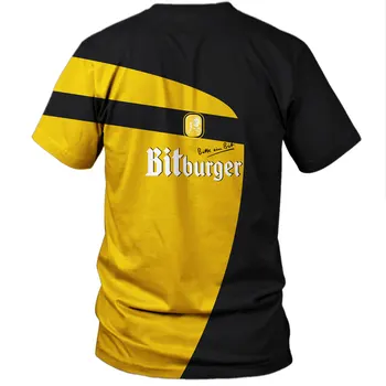 BITBURGER-2020 Naujas vasaros Vyrų 3d Tshirts Print T Marškinėliai Vyrams Vasaros Viršūnes tees Atsitiktinis Streetwear marškinėlius hip-hop vyras drabužiai
