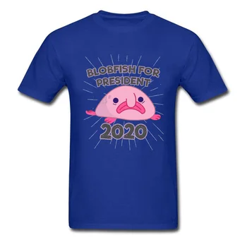 Blobfish Prezidento 2020 Liūdesys Žuvų Marškinėliai Kawaii Grafinis Jūros Bangų Vyrų Juokinga Tshirts Išsaugoti Vandenyno Užsakymą Teeshirt