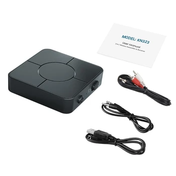 Bluetooth 5.0 Imtuvas Siųstuvas 3.5 mm AUX Lizdas RCA, USB Dongle Stereo Belaidžio ryšio Adapteris su Mic TV PCCar Garsiakalbiai