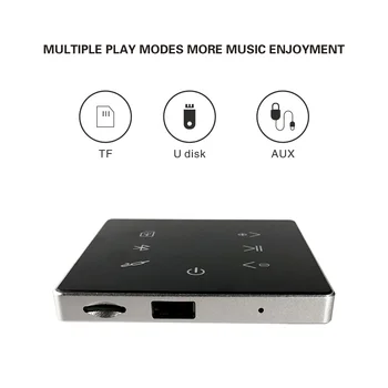 Bluetooth stiprintuvo namų audio mini sienos stiprintuvo 86 tipo palaiko 