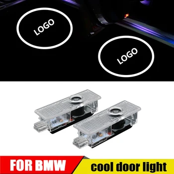 BMW sveiki lemputė 12V 5W Automobilio Duris Led Lazerinis Projektorius Logotipas Dvasia, Šešėlis, Šviesos, e90,e46,f11,e61,e60,f31 projekcija lempos