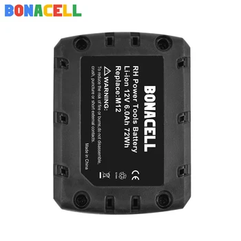 Bonacell 18V 6.0 Ah DCB205 Baterijos Pakeitimo 20V Ličio Baterija, Dewalt DCB200 DCB201 DCB203 DCB204 DCB205 DCB206 DCB207