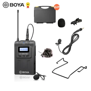 BOYA TX8 Pro Belaidžio Siųstuvo Mikrofono Rinkinį Skaitmeninį Bodypack 100m UHF Sistema Lavalier Mic už RX8 Pro SP-RX8 Pro Imtuvas