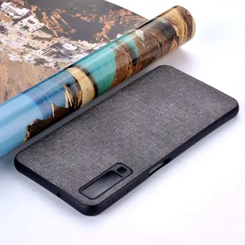 Case for Samsung Galaxy A7 2018 A750 Prabangaus audinio Audinio Odos odos su minkšta samsung 