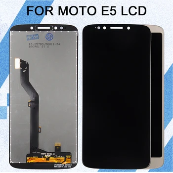 Catteny XT1944 Lcd Ekranas Moto E5 LCD Su Touch Ekranas skaitmeninis keitiklis Asamblėjos MotoRola E 5th Gen Ekranas Nemokamas Pristatymas+Įrankio