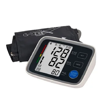 CE, ISO Patvirtintas žasto Kraujo Spaudimo Monitorius Didelis LCD Skaitmeninis Sphygmomanometer Automatinė Bp Mašina