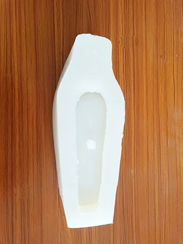 Cemento vazonas silikono formos sultingi augalų užliejimo pelėsių konkrečių buitinių baldų dalys butelio formos vazonas pelėsis
