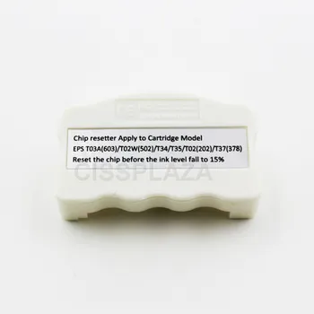 CISSPLAZA 1pc T502XL 502xl Chip Resetter suderinama Epson XP-5100 XP-5105 WF-2865 WF-2860 spausdintuvą OEM rašalo kasetės