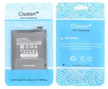 Ciszean 1x 3.8 V 4000 mAh Pakaitinis C816105400L Baterija BLU Energijos X E010Q Batterie Bateria Baterij mobiliojo Telefono Baterijų