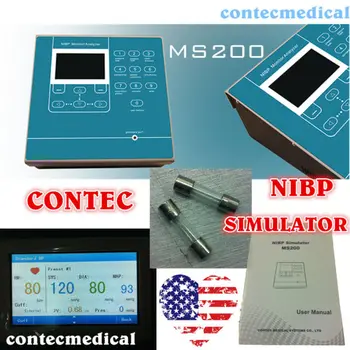 CONTEC MS200 NIBP Simuliatorius neinvaziniai kraujospūdžio modeliavimas SPALVOTAS LCD,Naujas