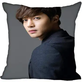 Custom Kpop Kim Hyun Joong Spausdinti Aikštėje šilko pagalvių Užvalkalai 40x40cm,35x35cm Vienos Pusės Satino Užvalkalas Logotipą