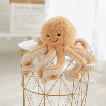 Cute Octopus Pliušinis Kimštiniai Žaislai, Mielas Minkštas Namų Reikmenys Pagalvę Jūros Kūrybos Gyvūnų Lėlės Vaikai 40-80cm Mergina Dovana Tikilisa