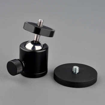 D43 Magnetas Gumos 1/4 Colių Varžtas Magnetinė Kameros stovas Stovo Koja Nootle Mini Kamuolį Galva Sunkiųjų Metalų Prisitvirtina prie Geležies