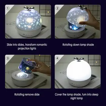 Dangaus Projektorius Mėnulis Muzikos, Šviesos, Muzikos Lighgt Vaikams, Vaikų, Miegamojo Puošimas Kalėdų Šviesos diodų (LED) Kūdikis Naktį Šviesos Naujųjų Metų Dekoras