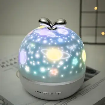 Dangaus Projektorius Mėnulis Muzikos, Šviesos, Muzikos Lighgt Vaikams, Vaikų, Miegamojo Puošimas Kalėdų Šviesos diodų (LED) Kūdikis Naktį Šviesos Naujųjų Metų Dekoras