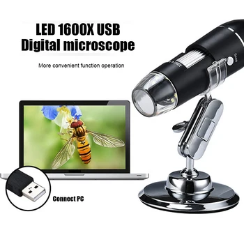 Daugiafunkcinis Skaitmeninis Mikroskopas 1600X Didelės raiškos USB Micro taikymo Sritis Kamera FKU66