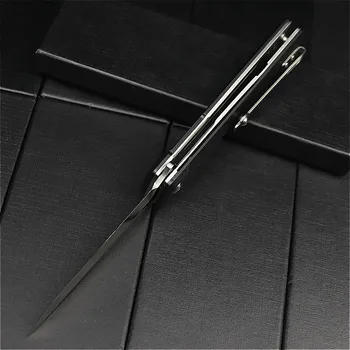 DeHong aukštos klasės prekės ženklo D2 plieno, multi-funkcija lauko aštrių medžioklės peilis taktinis sulankstomas peilis nešiojamas kišenėje peilis