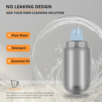 DEKO Vandens Spray Mop Tingus Butas plaušinės šluotos Tvarkyti Namų Valymas Įrankius Plauti Grindų Valiklį, kurio Pakeitimo Daugkartinio naudojimo Mikropluošto Šluostės
