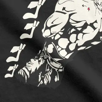 Dio Brando Jojos Keistų Nuotykių, T-Marškinėliai Vyrams, Grynos Medvilnės Marškinėliai Joestar Anime Kujo Kraujo Otaku Trumpas Rankovės Tees