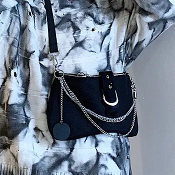 Dizainas, Vintage drobė maišelis pečių maišą 2019 naujas matinis laukinių Messenger bag rankinė Crossbody maišelį pažasties krepšys moteriška
