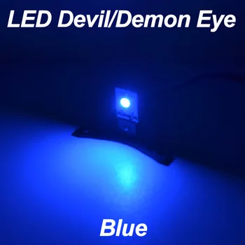 DMEX Nemokamas Pristatymas Demonas LED Devil Akys Tinka Visiems Automobilių Projektorius priekinis žibintas,Spalva Balta,Raudona,Mėlyna,Žalia,Geltona