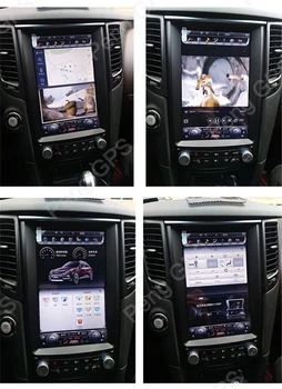 DVD Grotuvas GPS Navigacija Infiniti FX FX25 FX35 FX37 QX70 2007-Automobilio Multimedijos Blokas Tesla Vertikalus Ekranas, Android Radijas