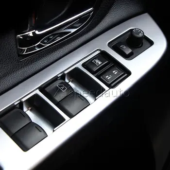 Dėl Subaru XV 2012-2017 Vidaus Duris Porankiu padengti apdailos Matinis ABS 4pcs Automobilio stiliaus