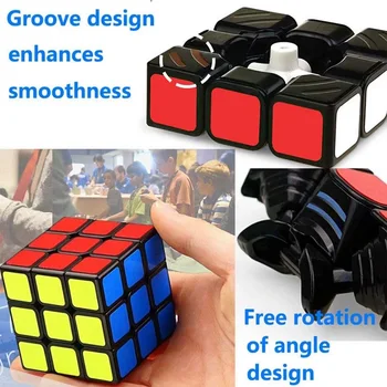 Dėlionės 3x3x3 Profesinės Greitis Kubo Galvosūkiai Cubo Magico Mokymosi Žaislai Stickerless Stebuklinga Kubo Antistress Žaislai Suaugusiems