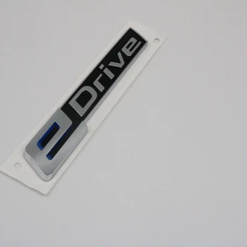 EDrive Automobilio Pusės Sparno Lipdukas Galiniai Laišką Ženklelis Emblema BMW 7 X1 X3 X5 i8 e Ratai