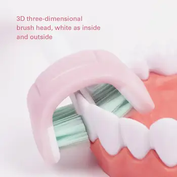Elektriniai dantų šepetėlis 3D paketas įkrovimo ultragarso pora suaugusiųjų studentų grupė minkštas plaukų automatinis valymas artefaktas