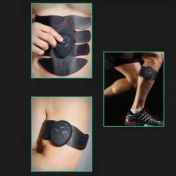 Elektros Raumenų Stimuliatorius EMS Belaidžio Sėdmenų Klubo Treneris Pilvo ABS Stimuliatorius Fitneso Įranga Body Slimming Massager