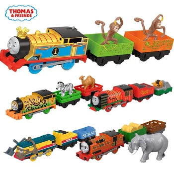 Elektros Thomas ir FriendsTrains Nustatyti Diecast 1:24 Modelio Automobilių Žaislai Metalo Medžiagos, Žaislai, Sunkvežimių Vaikams Žaislai Vaikams Berniukų Žaislas