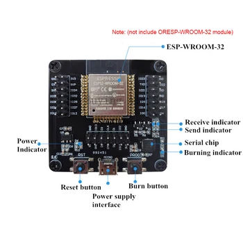 ESP8266 WIFI Daiktų Interneto Plėtros Taryba ORESP-WROOM-32 ESP8266 Bandymų Degiklis Plėtros Taryba WIFI Modulis