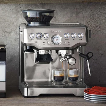 Espreso Kavos virimo aparatas Grind Pupelės pusiau automatinės 15Bar Šlifuoklis Garo Coffe Mašina