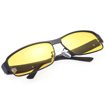 Eyecrafters Geltona Poliarizuoti Akiniai nuo saulės Mens Naktinio Matymo Akiniai Vairavimo Akinius Vairuotojo Aviacijos Polaroid Saulės Akiniai UV400