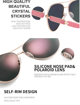 FENCHI rožinė moterų akiniai su uv apsauga, akiniai nuo saulės moterų ir vyrų vairavimo akiniai nuo saulės moterų Oculos Feminino zonnebril dames