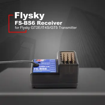 Flysky FS-BS6 6CH Mini Imtuvas su Gyro Stabilizavimo Sistema Flysky GT2E/IT4S/GT5 Siųstuvas RC Valtis Automobilių !