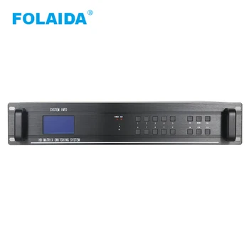 FOLAIDA Profesinės Maža Kaina, 4x4/8x8/16x16/16x32 HDMI Matrix Switcher 4Kx2K Palaikymo 3D EDID& Blu-ray, DVD ir Vaizdo Siena