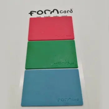 FORMcard Patogu, Kišenėje Dydžio Stiprus Mouldable Bio-Plastiko išlydyti/formos/markė/taisytis