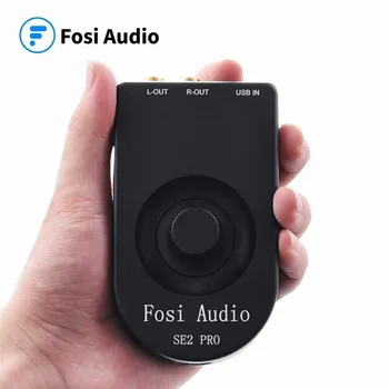 Fosi Audio USB DAC 24-bit/96kHz Digital-to-Analog Converter/Ausinių Stiprintuvą/Stereo-Preamplifier SE2 PRO