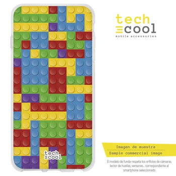 FunnyTech®Silikono Atveju Iphone, 11 l vienetų lego spalvų