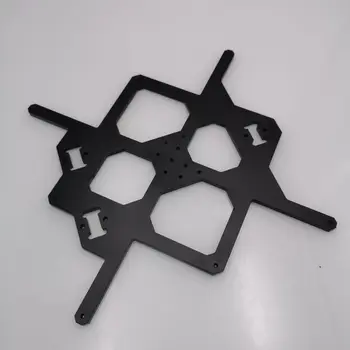 Funssor 1pcs aliuminio lydinio Varnas SWITCHWIRE 3D spausdintuvas Y ašies vežimo MK3 6mm aliuminio lydinio, juodos spalvos