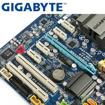 GIGABYTE GA-EP45-UD3L Darbastalio Plokštė P45 Socket LGA 775 Už Core 2 Pentium D DDR2 16G ATX Originalus Naudojami P43-ES3G Mainboard