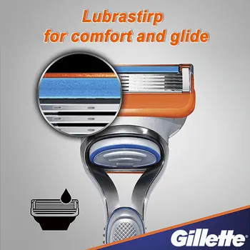 Gillette Fusion 5 Barzdaskutė Skutimosi Mašina, Veido Skustuvas Kasetės Vyrų Rankinio Skustis Atveju Barzda Diskai Shavette